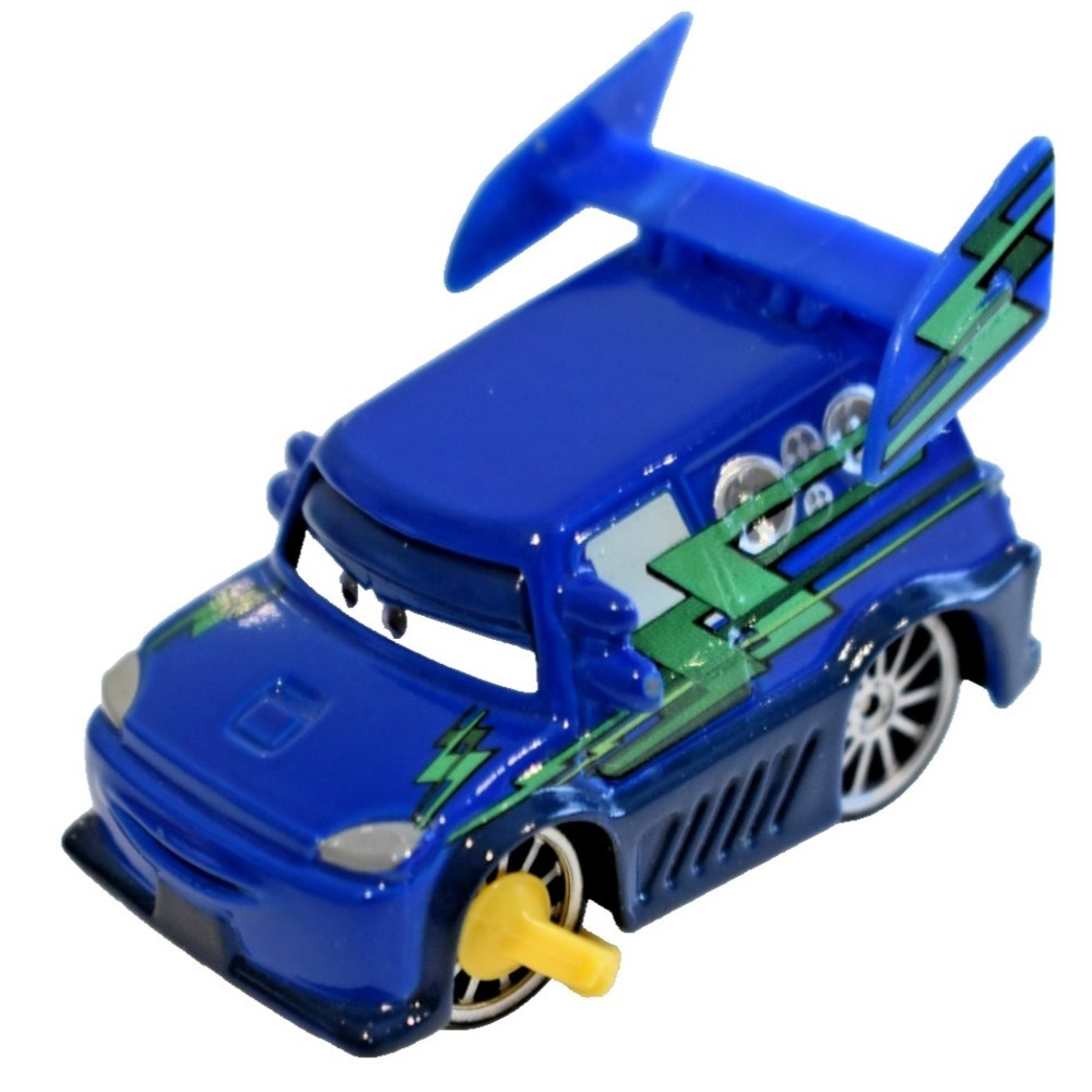 Disney Pixar Cars Chase Impound DJ With Boot 1:55 Diecast Mattel Blue Car
